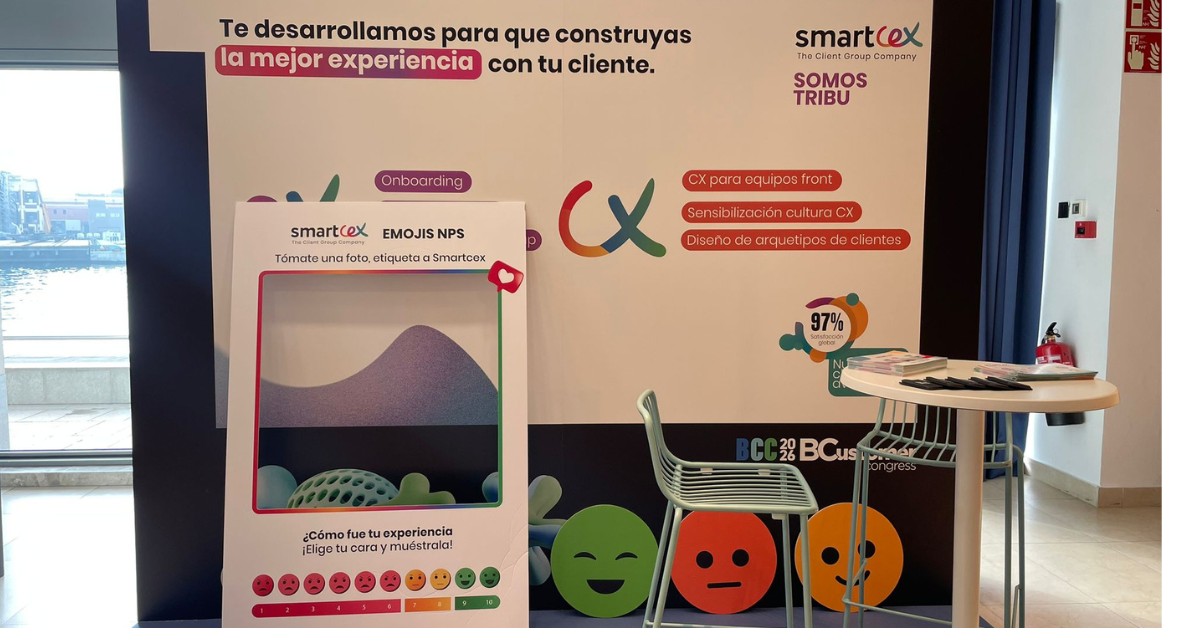 Stand de Smartcex en el Barcelona Customer Congress